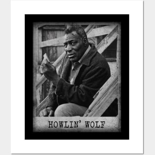 Howlin Wolf // Minimalist Fanart Posters and Art